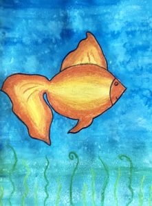 tropical fish painting