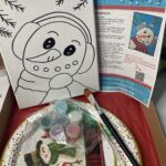 snowman art kit image