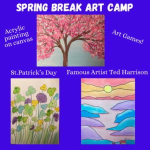 spring break art camp image