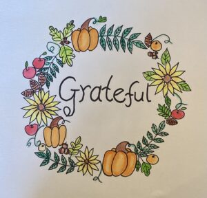 grateful wreath